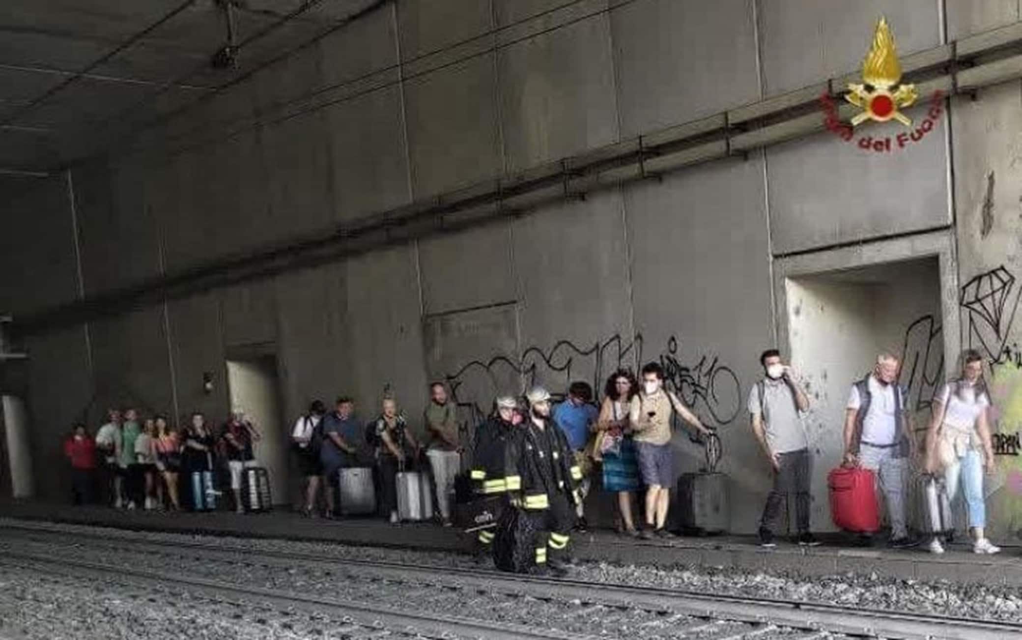 Incidente treno Alta Velocità Roma