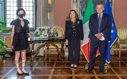 Senato, Casellati riceve delegazione Asp: consegnato Ventaglio
