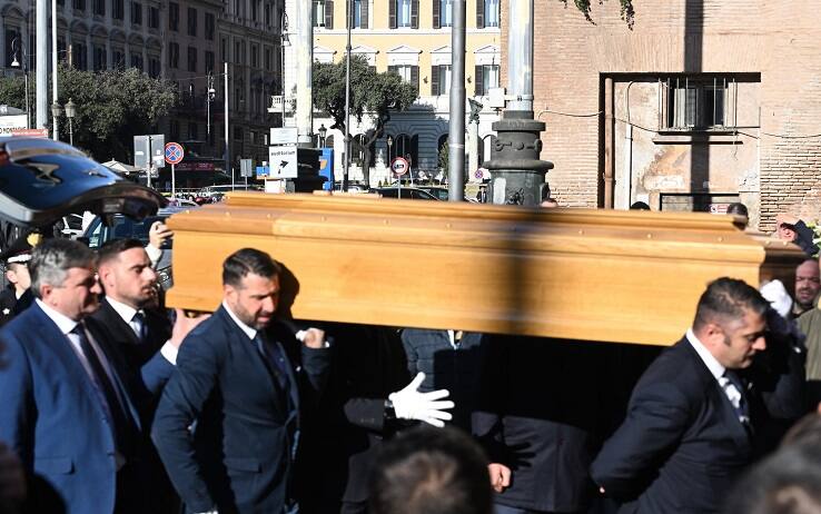 The funerals ceremony of Sinisa Mihajlovic at Santa Maria degli Angeli in Rome, 19 December 2022. ANSA/CLAUDIO PERI 