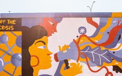 Roma, iniziative sulla sostenibilità: murales mangia-smog e flash mob