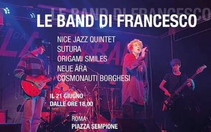 Roma, band di Francesco Valdiserri in concerto alla Festa della Musica