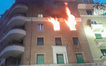 Roma, incendio a Prati: morto il dentista dei vip Ernesto Tafuri