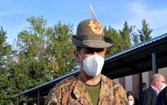 Il commissario straordinario all'emergenza Covid, generale Francesco Paolo Figliuolo Il commissario straordinario all'emergenza Covid, generale Francesco Paolo Figliuolo, durante la visita a un hub vaccinale