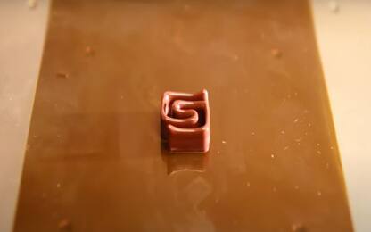 Stampato in 3D il cioccolatino “perfetto”, è a forma di spirale