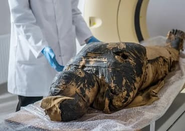 Mummia egizia incinta, nel cranio scoperti possibili segni di tumore