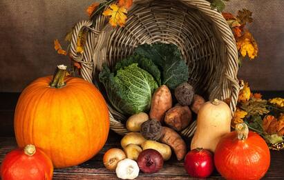 Frutta e verdura di stagione, la spesa di novembre. FOTO