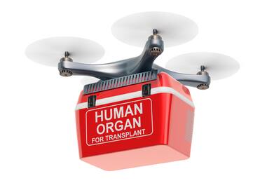 Trapianti, gli organi viaggeranno su droni: ecco come