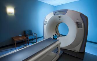 MRI Magnetic Resonance Imaging In Hospital, USA
