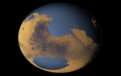 Marte, miliardi di anni fa pioggia e neve hanno coperto fiumi e laghi