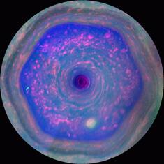 Risolto il mistero dell'esagono di Saturno: lo studio