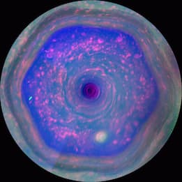 Risolto il mistero dell'esagono di Saturno: lo studio