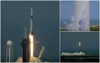 Space X, lanciata Crew Dragon: Usa nello Spazio dopo 9 anni. VIDEO