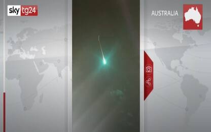 Australia, una meteora ha illuminato di verde il cielo. VIDEO
