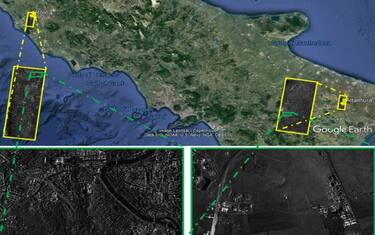 Roma e Altamura fotografate insieme dal nuovo satellite Cosmo SkyMed
