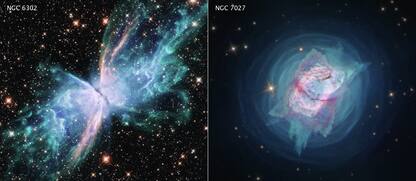 Nasa, dal telescopio Hubble due nuove immagini mozzafiato del cosmo