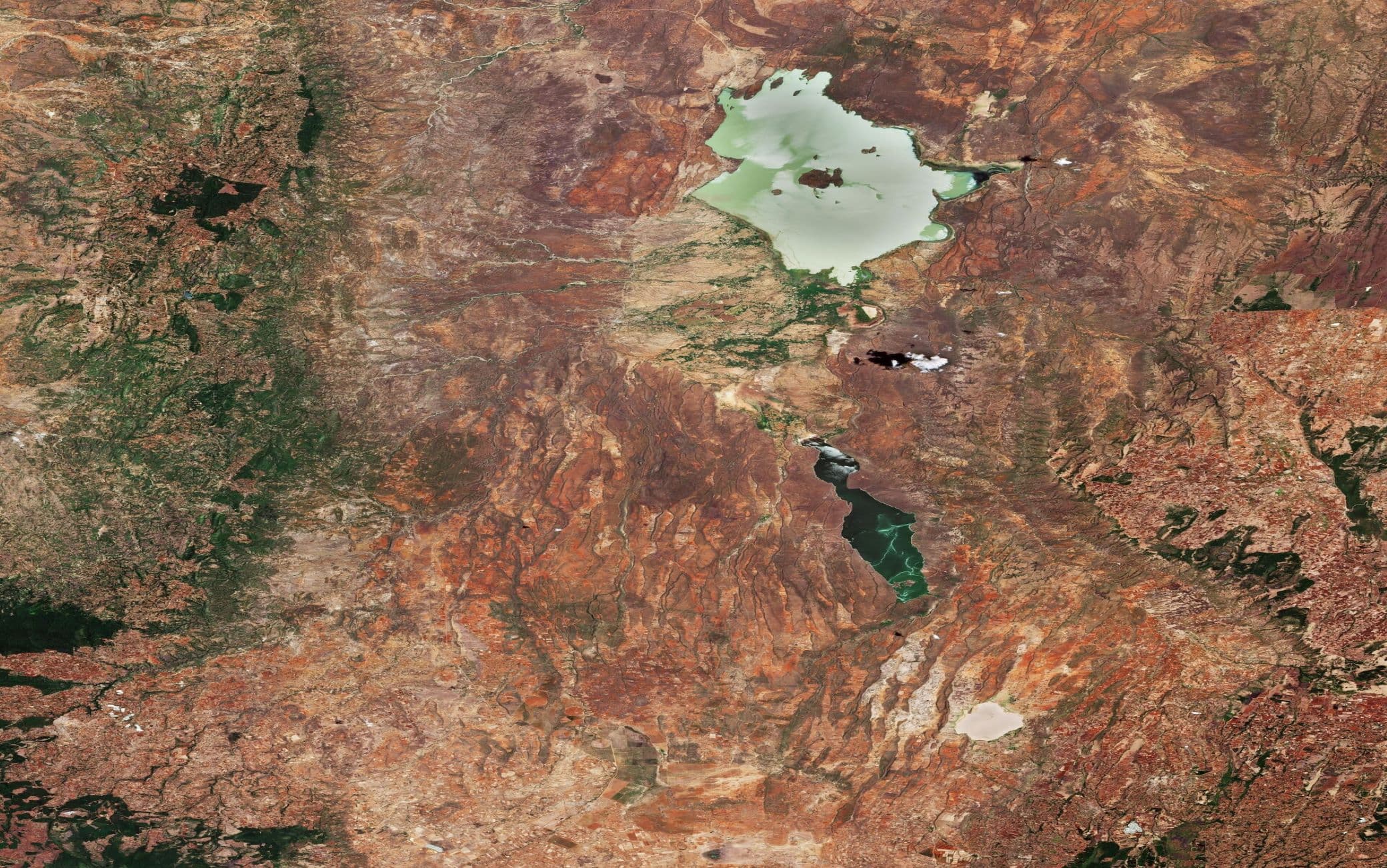 L'area fotografata dai satelliti dell'Esa -  Copernicus Sentinel data (2019), processed by ESA, CC BY-SA 3.0 IGO