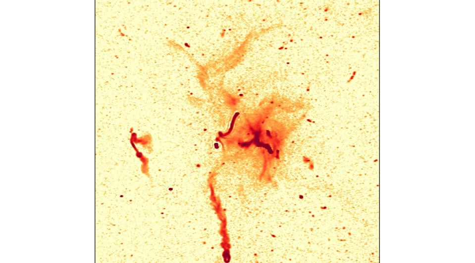 La nuova immagine dell’ammasso Abell 2255 - Botteon et al., 2020 – Lofar