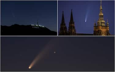 La cometa Neowise incanta il mondo. LE FOTO