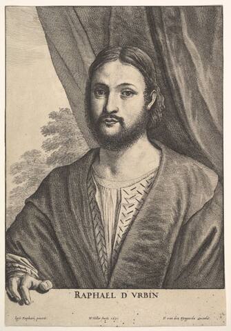 Raphael, 1651. Artist Wenceslaus Hollar. (Photo by Heritage Art/Heritage Images via Getty Images)