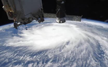 Nasa, l'occhio dell'uragano Laura negli Usa visto dallo spazio