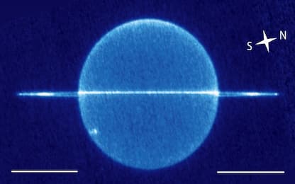 Urano, osservate le caratteristiche delle cinque lune maggiori
