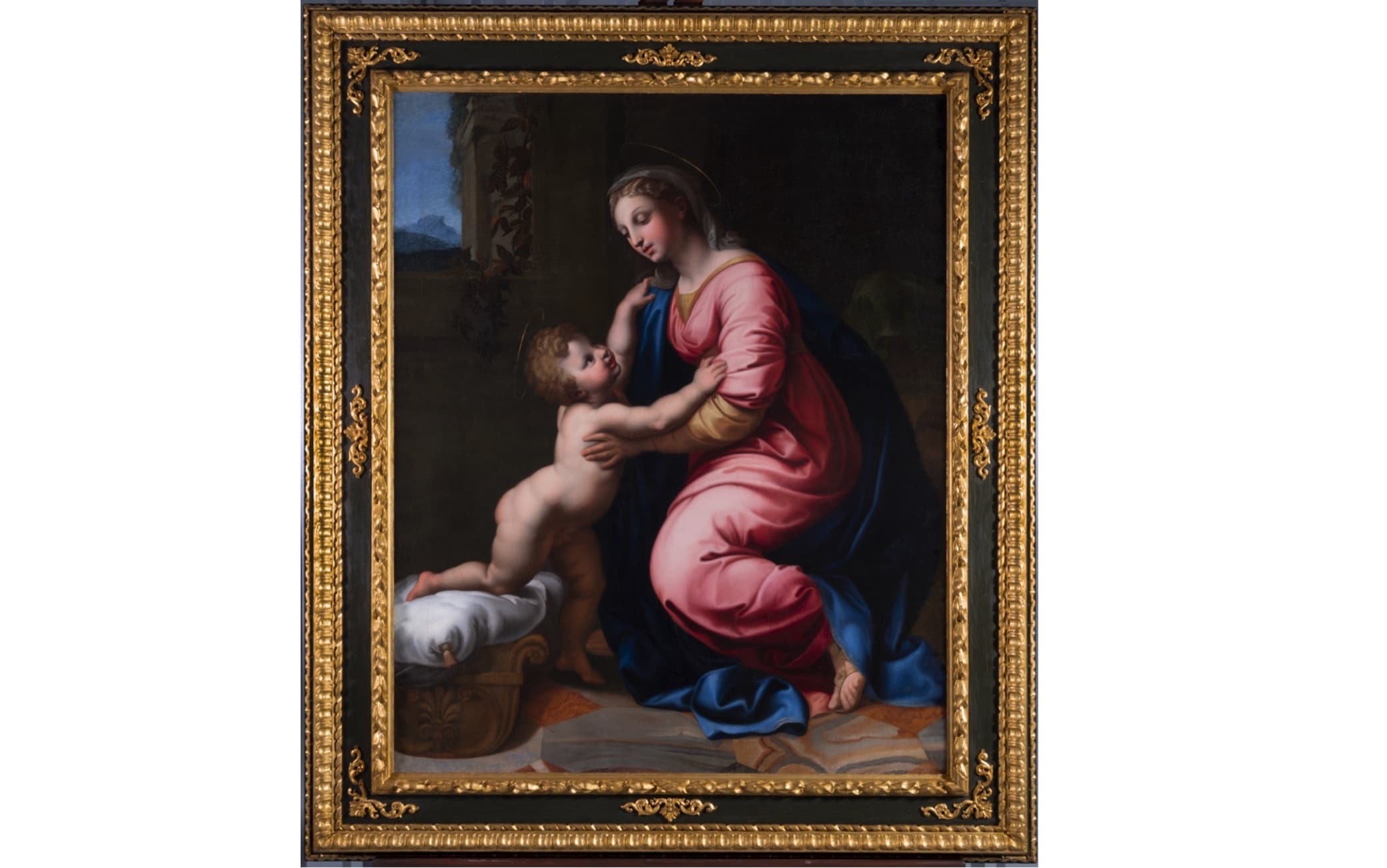 Madonna col Bambino (1517), Raffaello Madonna col Bambino (1517), Raffaello