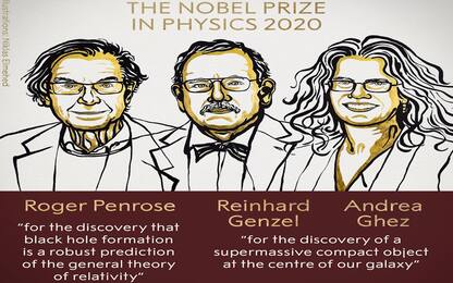 A Penrose, Genzel e Ghez il Premio Nobel per la Fisica 2020