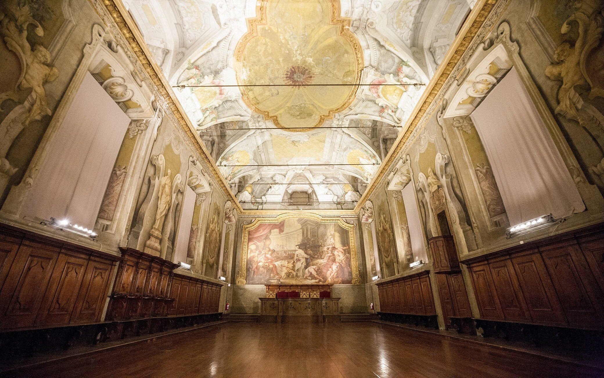La Sala del Cenacolo del Museo Nazionale della Scienza e della Tecnologia Leonardo da Vinci La Sala del Cenacolo del Museo Nazionale della Scienza e della Tecnologia Leonardo da Vinci
