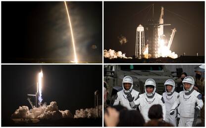 Crew Dragon, la navicella di SpaceX è stata lanciata verso l’Iss. FOTO