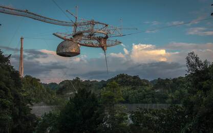 Crolla il radiotelescopio di Arecibo, “parlava” con gli extraterrestri