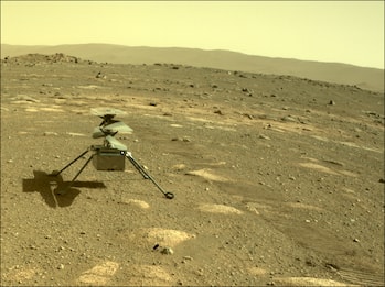 Marte, il drone Ingenuity si prepara al primo volo dell'11 aprile