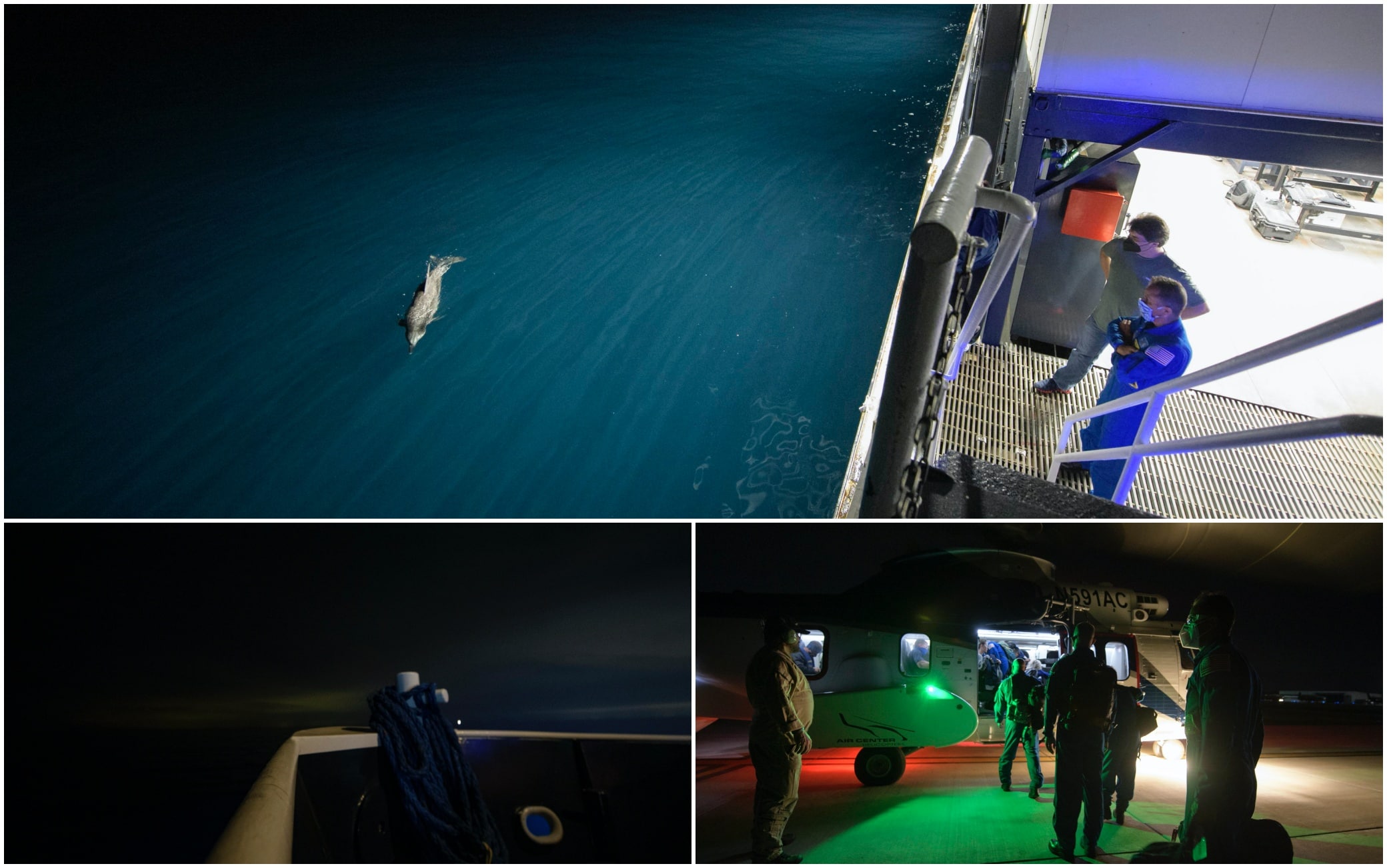SpaceX, 4 astronauts leave the ISS and return to Earth in the Crew Dragon capsule