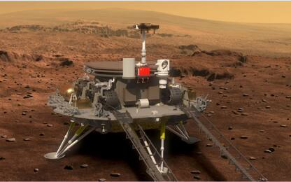 Marte, il rover cinese Zhurong è sul Pianeta Rosso
