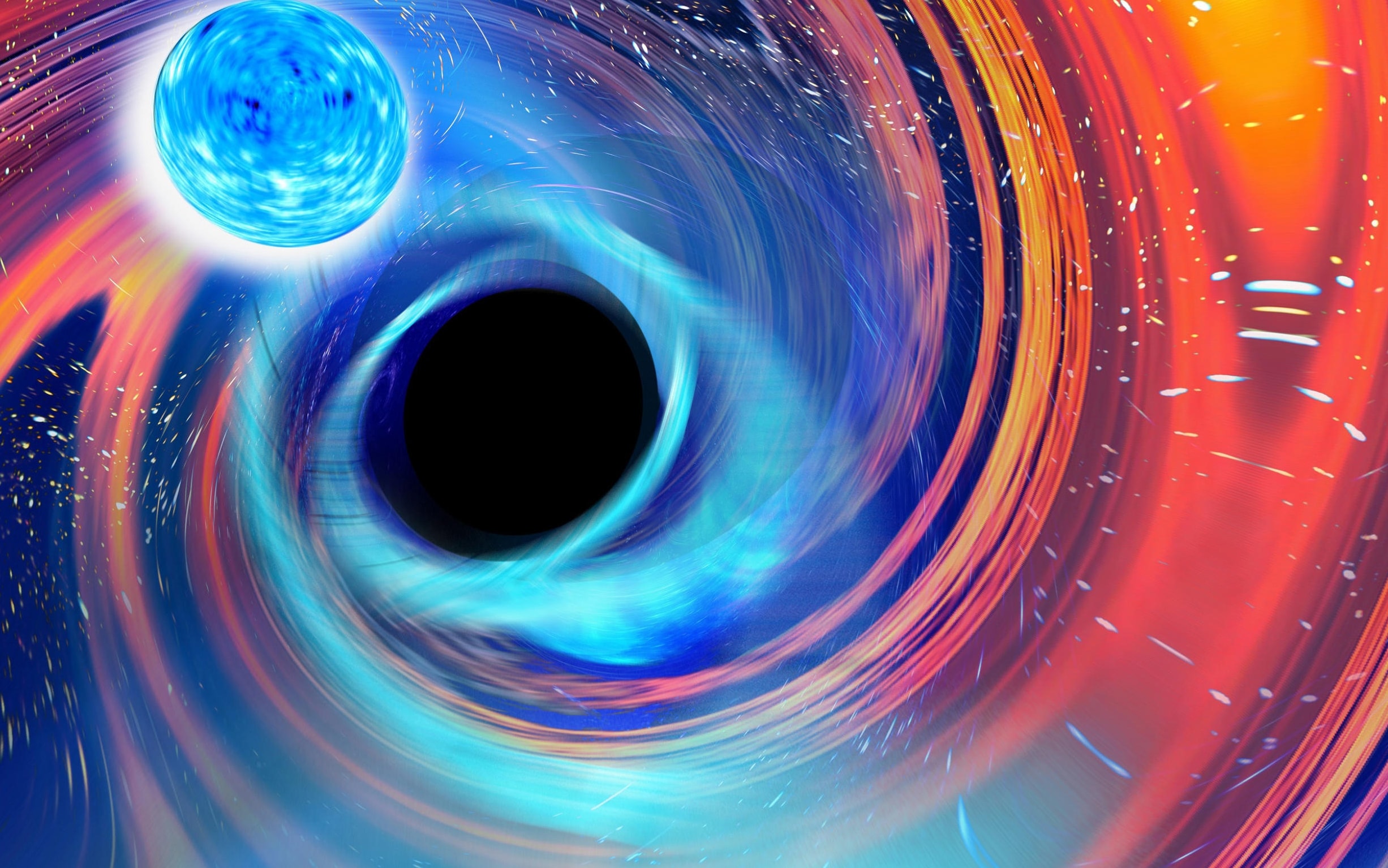 Signs of gravitational waves from black holes merged with neutron stars are recorded