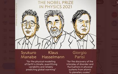 Premio Nobel Fisica 2021, vincono Parisi, Manabe e Hasselmann