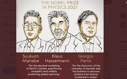 Premio Nobel Fisica 2021, vincono Parisi, Manabe e Hasselmann