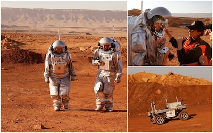 Marte? No, il deserto del Negev. La simulazione in Israele. FOTO