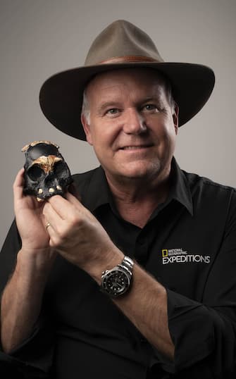 - Johannesburg, South Africa -20211103-
Researchers Announce Discovery of Ancient Skull and Teeth in South Africa
An international team of researchers, led by Professor Lee Berger from Wits University, has today (4 Nov) revealed the first partial skull of a Homo naledi child that was found in the remote depths of the Rising Star Cave in the Cradle of Humankind World Heritage Site near Johannesburg, South Africa. 
Describing the skull and its context in two separate papers in the Open Access journal, PaleoAnthropology, the team of 21 researchers from Wits University and thirteen other universities announced the discovery of parts of the skull and teeth of the child that died almost 250,000 years ago when it was approximately four to six years old. 


-PICTURED: General View (Researchers Announce Discovery of Ancient Skull and Teeth in South Africa)
-PHOTO by: Wits University/Cover Images/INSTARimages.com
-INSTAR_8z1x2Q55336.JPG

This is an editorial, rights-managed image. Please contact Instar Images LLC for licensing fee and rights information at sales@instarimages.com or call +1 212 414 0207 This image may not be published in any way that is, or might be deemed to be, defamatory, libelous, pornographic, or obscene. Please consult our sales department for any clarification needed prior to publication and use. Instar Images LLC reserves the right to pursue unauthorized users of this material. If you are in violation of our intellectual property rights or copyright you may be liable for damages, loss of income, any profits you derive from the unauthorized use of this material and, where appropriate, the cost of collection and/or any statutory damages awarded