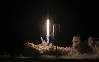 Spacex, Crew Dragon 3 launched towards the international space station.  PHOTO