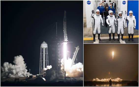 Sala di controllo della missione SpaceX