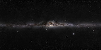 Immagini del buco nero e ella Via Lattea. Via-Lattea-pano Crediti: ESO/S. Brunier. ANSA/US +++ NO SALES, EDITORIAL USE ONLY +++