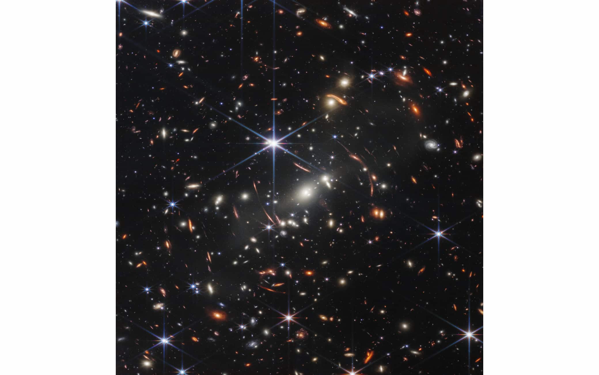 La prima immagine ripresa dal telescopio James Webb