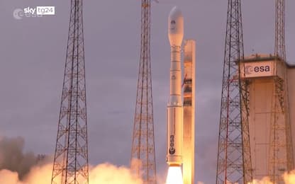 Vega C, il video del lancio del nuovo razzo Esa