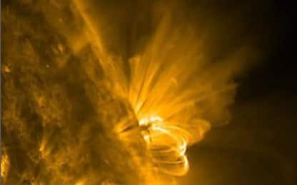 Tempesta solare prevista oggi sulla Terra a causa di un buco nel Sole