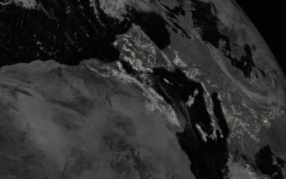 Le immagini del primo satellite europeo per il rilevamento di fulmini