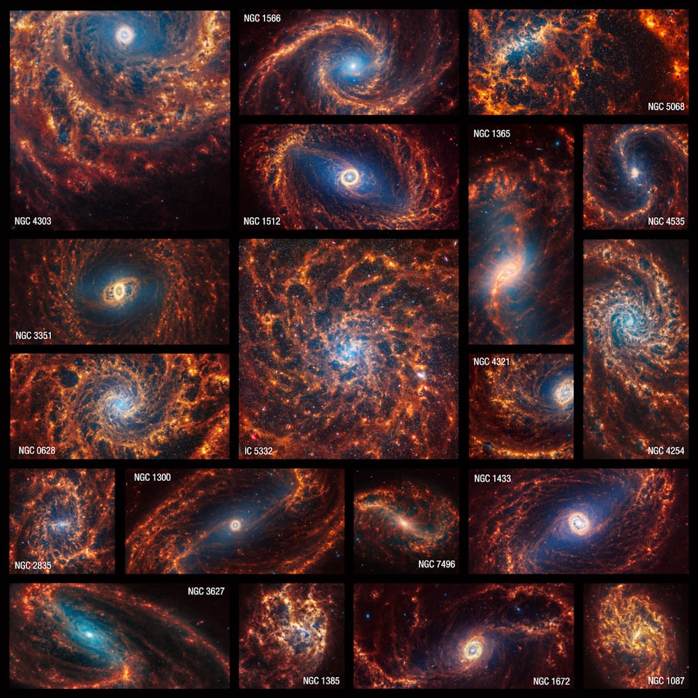 PHANGS Galaxies (Webb Images)