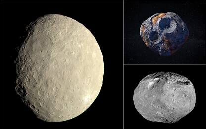 Da Cerere a Psiche, gli asteroidi più grandi del Sistema solare. FOTO