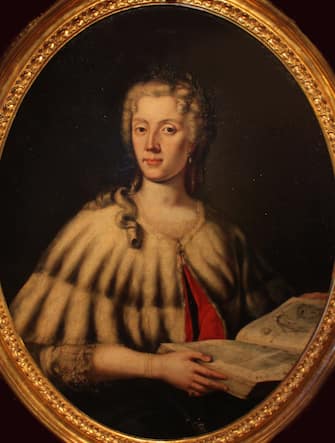 Portrait of Laura Bassi (1711-1778), Mid of the 18th cen .. Found in the Collection of UniversitÃ di Bologna.  Artist Vandi, Carlo (? -1768).  (Photo by Fine Art Images / Heritage Images via Getty Images)