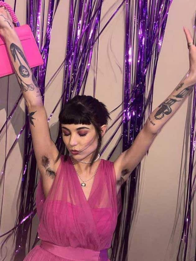 Soleri and the photo with unshaved armpits the stars who say