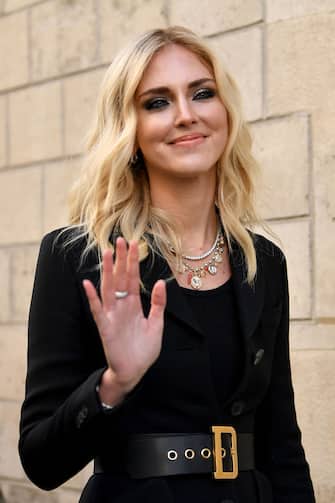 PARIS, FRANCE - JANUARY 21:  Chiara Ferragni attends the Christian Dior Haute Couture Spring Summer 2019 show as part of Paris Fashion Week on January 21, 2019 in Paris, France.  (Photo by Jacopo Raule/Getty Images)